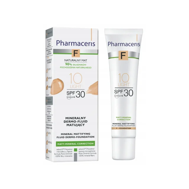 Pharmaceris F Matt Mineral SPF30 10 LIGHT 30 ml